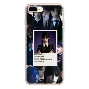 Чехлы Венсдей на iPhone 8 Plus Уэнсдей (AlphaPrint) (коллаж Уэнздей)