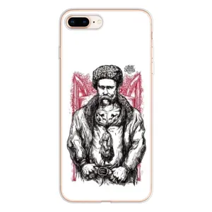 Чехлы для iPhone 8 Plus с принтом Тараса Шевченко (AlphaPrint) (Козак Шевченко)