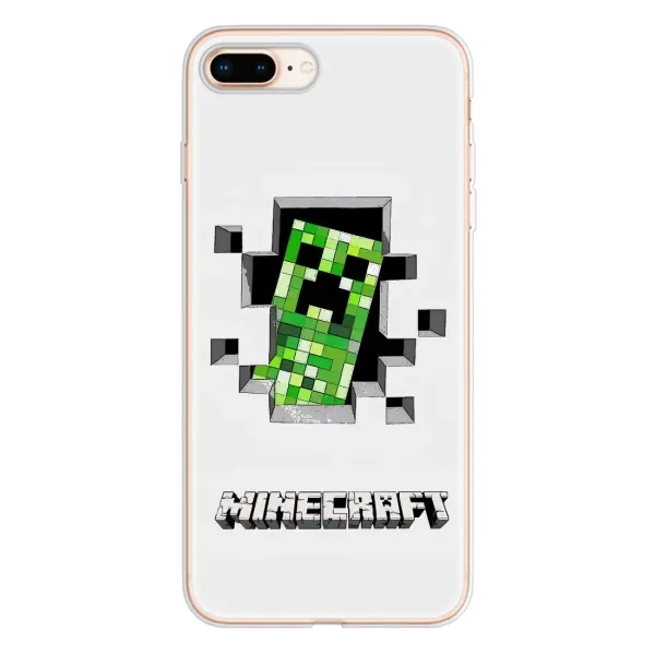 Чохол з принтом «кріпер Майнкрафт» для iPhone 8 Plus Чохол з принтом «кріпер Майнкрафт» для iPhone 8 Plus