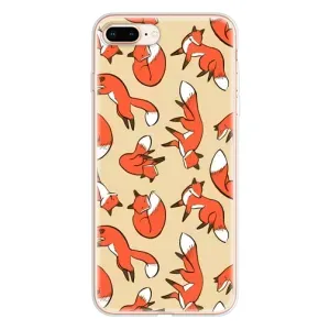 Чохли з картинкою Лисичка для iPhone 8 Plus (VPrint) (Лисички)