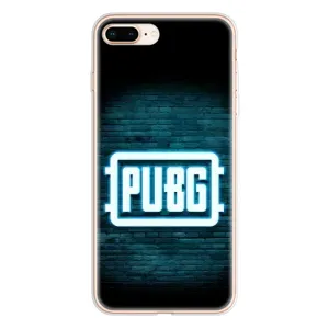 Чеjхол PUBG для Еппл 8 Плюс (AlphaPrint) (Лого PUBG)