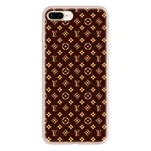 Чохли Луі Вітон для iPhone 8 Plus (AlphaPrint - LOUIS VUITTON) (лого LOUIS VUITTON)