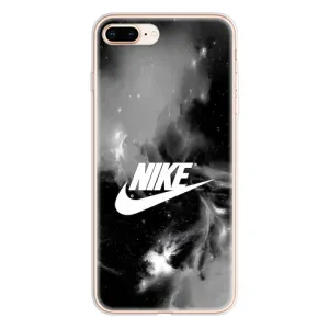 Чехол для iPhone 8 Plus - с принтом Найк (AlphaPrint) (Лого Найк)