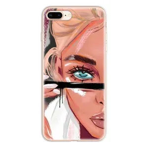 Чохол з друком для iPhone 8 Plus - (Мода) (AlphaPrint)
