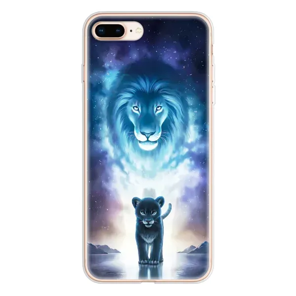 Чехол с принтом «Маленький лев» для iPhone 8 Plus