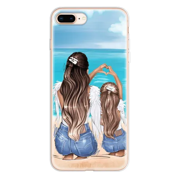 Чохол з принтом «Мама з донькою» для iPhone 8 Plus Чохол з принтом «Мама з донькою» для iPhone 8 Plus