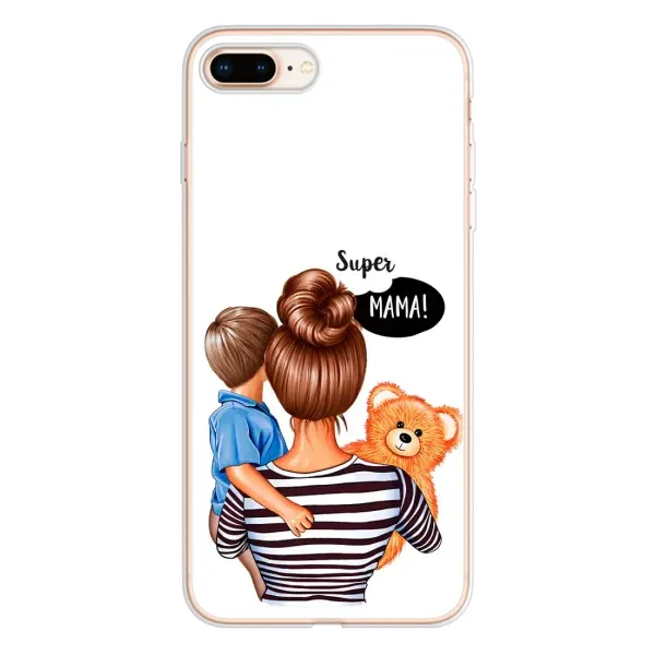 Чохол з принтом «Мама з синочком» для iPhone 8 Plus Чохол з принтом «Мама з синочком» для iPhone 8 Plus