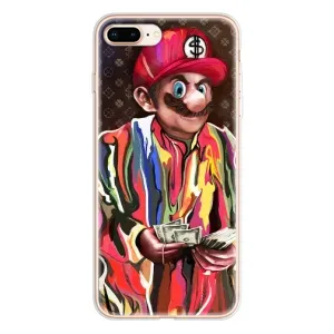 Брендновые Чехлы для iPhone 8 Plus - (PREMIUMPrint) (Mario LV)