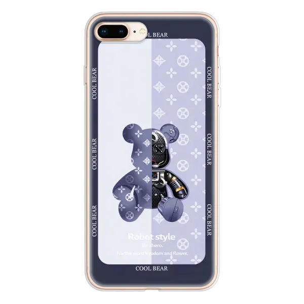 Чохол з принтом «Медведик LV» для iPhone 8 Plus