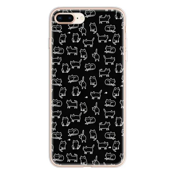 Чохол з принтом «Маленькі котики» для iPhone 8 Plus Чохол з принтом «Маленькі котики» для iPhone 8 Plus