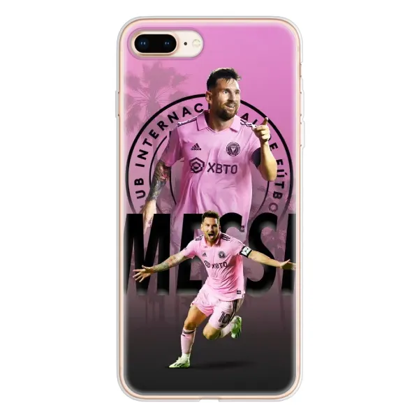 Чохол з принтом «Messi Miami» для iPhone 8 Plus