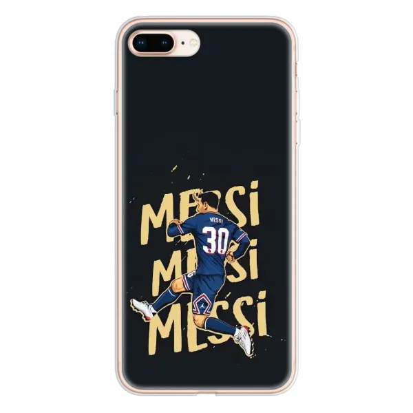 Чохол з принтом «Messi ПСЖ» для iPhone 8 Plus