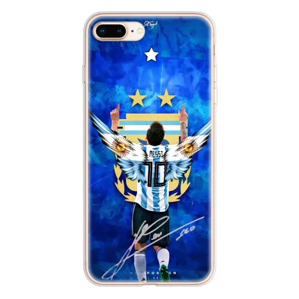 Чохол з принтом «Мессі збірна» для iPhone 8 Plus