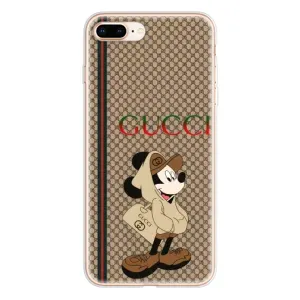 Чехлы ГУЧЧИ для Айфон 8 Плюс (AlphaPrint) (Mickey GUCCI)