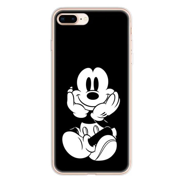 Чехол с принтом «Микки на черном» для iPhone 8 Plus