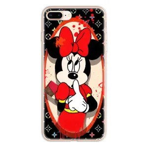 Чехол Disney Mouse iPhone 8 Plus (PREMIUMPrint) (Минни Маус ЛВ)