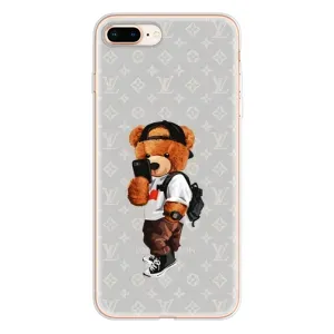 Брендновые Чехлы для iPhone 8 Plus - (PREMIUMPrint) (Мишка Луи)