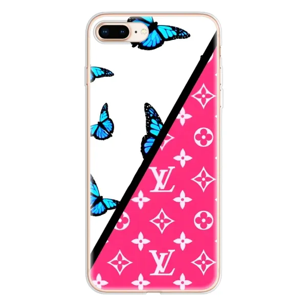 Чохол з принтом «Мода LV» для iPhone 8 Plus