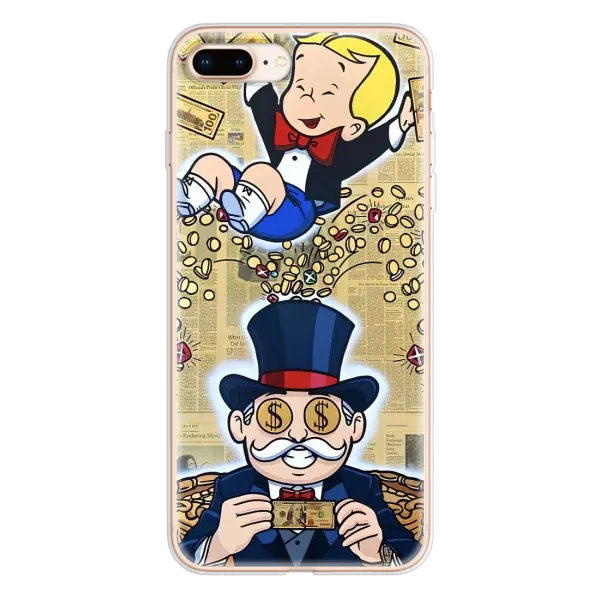 Чехол с принтом «Монополия Мен» для iPhone 8 Plus