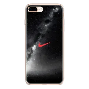 Чехол для iPhone 8 Plus - с принтом Найк (AlphaPrint) (Найк красный)