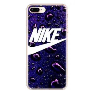 Чехол для iPhone 8 Plus - с принтом Найк (AlphaPrint) (Найк принт)