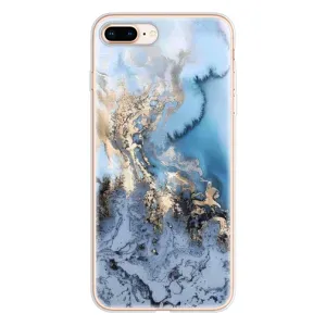 Мраморный чехол на iPhone 8 Plus (VPrint) (Нежный мрамор)