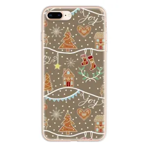 Новогодние, Праздничные Чехлы для iPhone 8 Plus - 2024 год (Новогодние пряники)