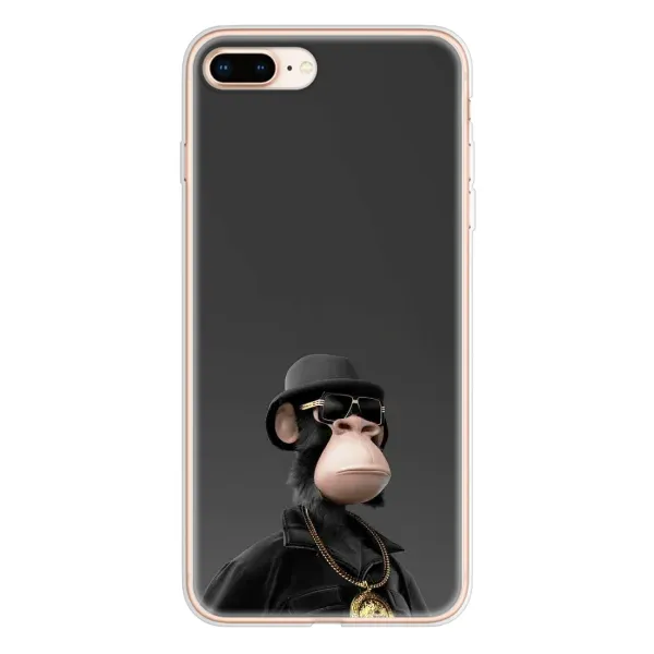 Чехол с принтом «Обезьяна NFT» для iPhone 8 Plus