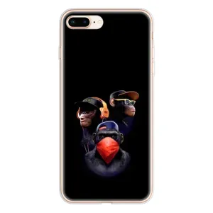Чохол з Мавпами iPhone 8 Plus - (AlphaPrint)