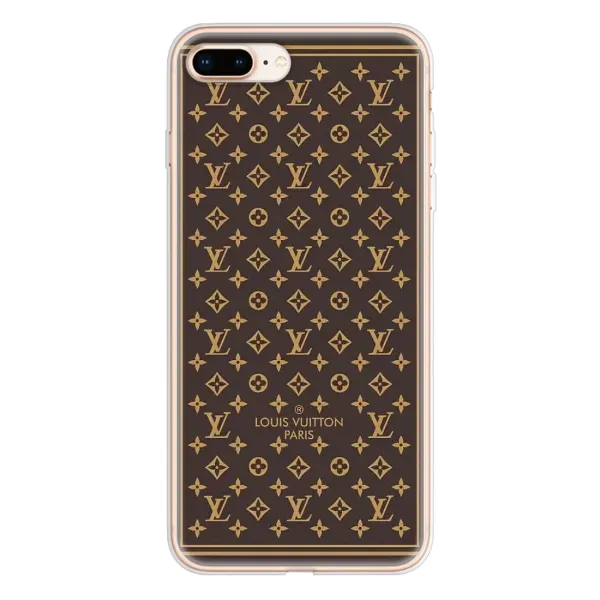 Чохол з принтом «шпалери LV» для iPhone 8 Plus