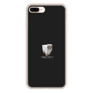 Чохол Майнкрафт на iPhone 8 Plus (AlphaPrint) Minecraft (Овечка Майнкрафт)