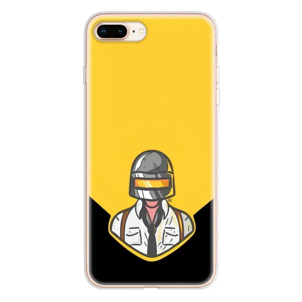 Чохол з принтом «Пабг в шоломі» для iPhone 8 Plus