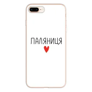 Чехлы Доброго вечора, ми за України для Айфон 8 Плюс (AlphaPrint) (Паляниця)