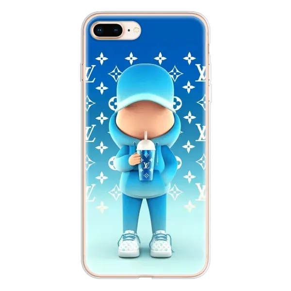Чохол з принтом «Хлопець LV» для iPhone 8 Plus