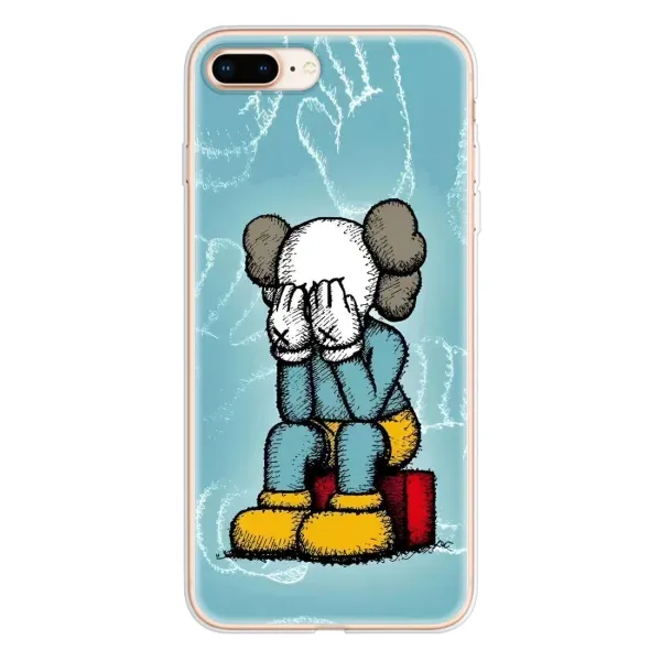 Чехол с принтом «Плач Bearbrick» для iPhone 8 Plus