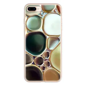 Мраморный чехол на iPhone 8 Plus (VPrint) (Радужный Мрамор)