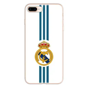 ФК Реал Мадрид чехлы для iPhone 8 Plus (AlphaPrint) (Реал Мадрид на белом)