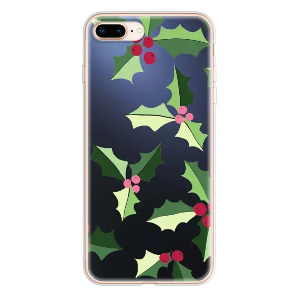 Чехол с принтом «Рождественский фон» для iPhone 8 Plus