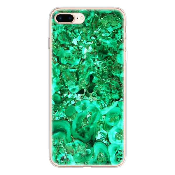 Чехол с принтом «Салатный Мрамор» для iPhone 8 Plus Чехол с принтом «Салатный Мрамор» для iPhone 8 Plus