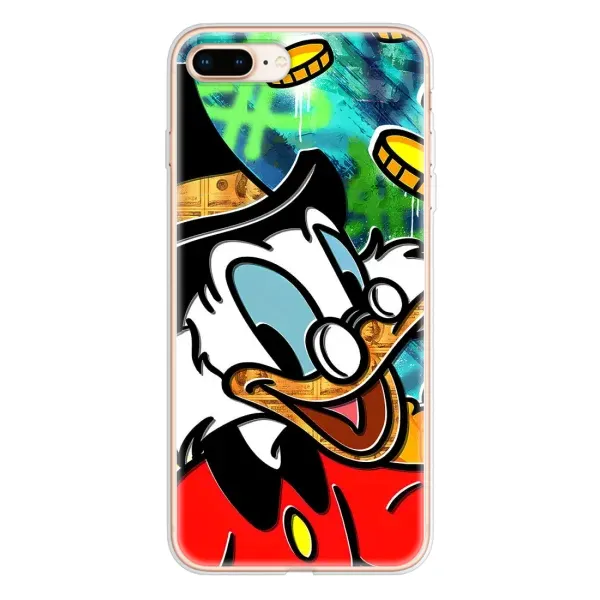 Чехол с принтом «Счастлива Утка» для iPhone 8 Plus
