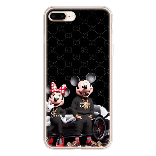 Чохол з принтом «Родина Маусів» для iPhone 8 Plus