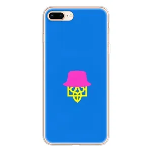 Чехлы для iPhone 8 Plus  Укр. Символика (AlphaPrint) (Шапка на гербу)