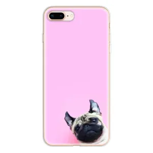 Чехлы с собаками для iPhone 8 Plus (VPrint) (Смешная собака)