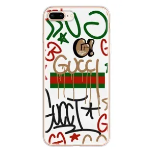 Брендновые Чехлы для iPhone 8 Plus - (PREMIUMPrint) (Стиль GUUCI)