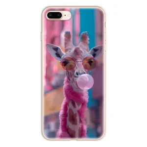 Чехол с принтом «Стильный жирав» для iPhone 8 Plus