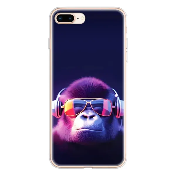 Чехол с принтом «Стильная обезьяна» для iPhone 8 Plus