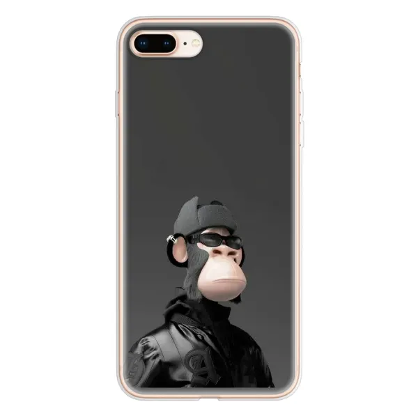 Чехол с принтом «стильная обезьяна NFT» для iPhone 8 Plus
