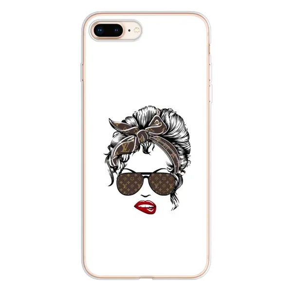 Чохол з принтом «стильна з луі вітон» для iPhone 8 Plus
