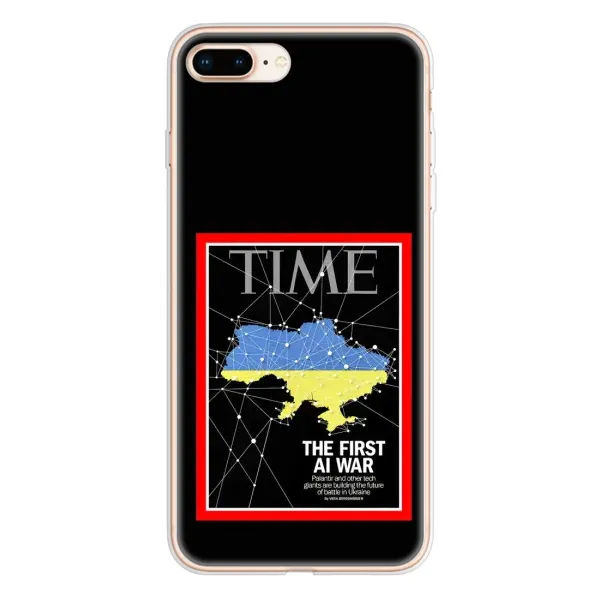 Чехол с принтом «TIME Ukraine» для iPhone 8 Plus
