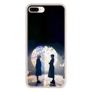 Чехлы Венсдей на iPhone 8 Plus Уэнсдей (AlphaPrint) (Уэнздей и Инид)